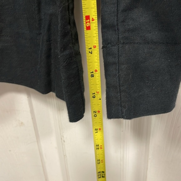 Gap High Rise wide split cropped leg linen pants size 2 - Picture 11 of 12